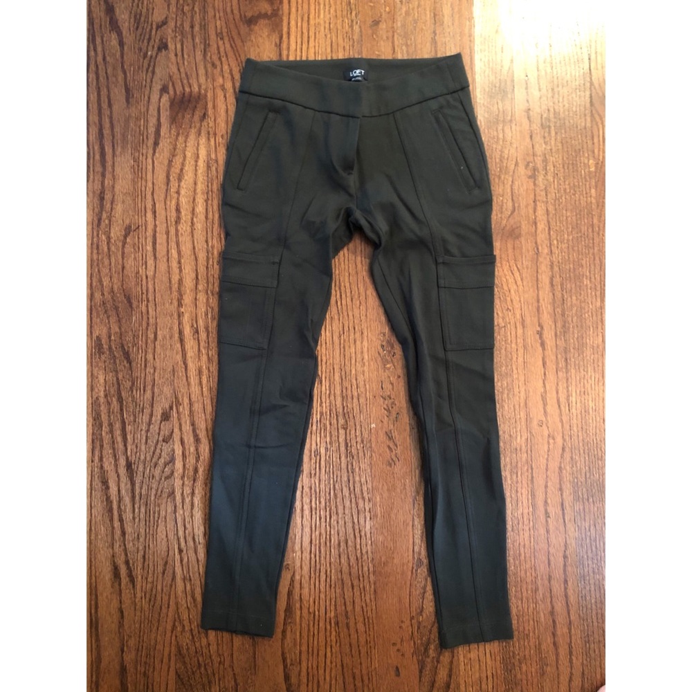 Loft Green Cargo Legging - image 2